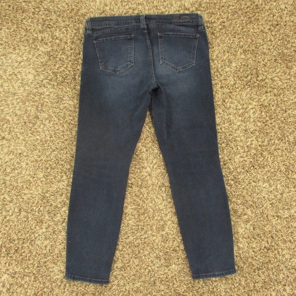Kut From The Kloth Jeans Women's 12 Dark Wash Skinny Ankle Stretch Denim - Picture 2 of 8